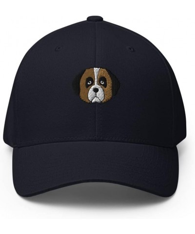 Saint Bernard hat, Embroidered Unisex Structured hat, Saint Bernard Gifts, st Bernard Dog mom dad hat. Dark Navy $16.04 Baseb...