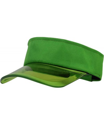 Women Vintage Baseball Hats Large Brim Summer Sun Visor Hats Empty Top Quick Drying Wide Brim Hat for Men and Women Green $9....