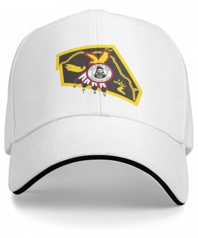 Nez Perce Tribe Sandwich Cap Unisex Classic Baseball Capunisex Adjustable Casquette Dad Hat White $12.23 Baseball Caps