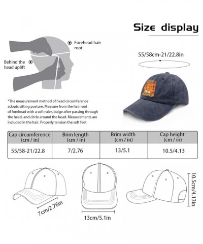 Happy Pug Halloween Hat Gym Hat Pigment Black Golf Hat Gifts for Dad Baseball Caps Navy Blue $11.01 Cowboy Hats