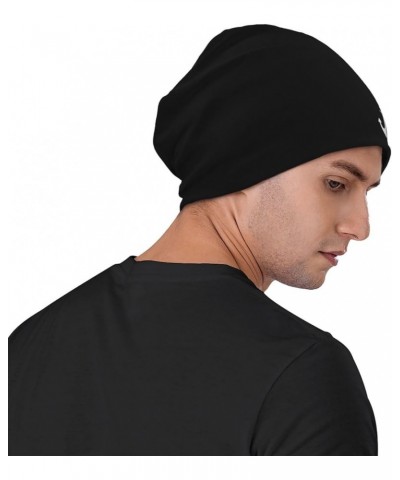 Anchor Funny Beanie Warm Knit Hat Soft Skull Cap for Men Women Black $12.48 Skullies & Beanies