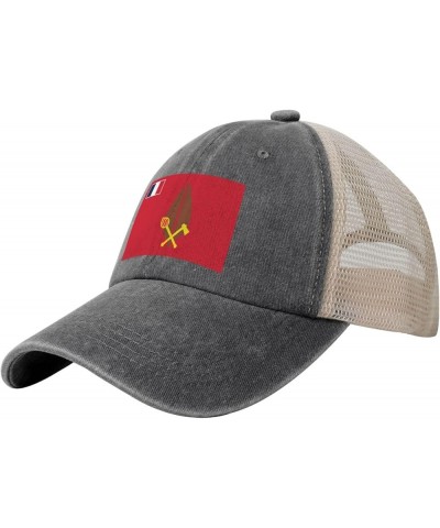 Flag of Alo Baseball Cap for Women Mens Hats Retro Mesh Caps Dad Hat Deep Heather $10.97 Baseball Caps