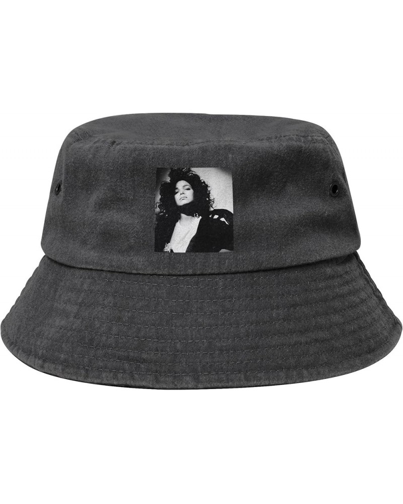 Unisex Fashion Printing Bucket Hat Washed Cotton Sun Fisherman Cap Outdoor Headwear for Women Men Black $15.92 Bucket Hats