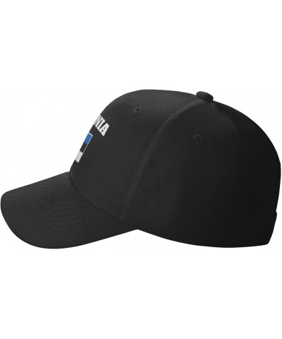 Baseball Cap Estonian Esthonian Estonia Flag Sports Outdoor Fashion Hat Breathable for Men Women Black $11.23 Baseball Caps