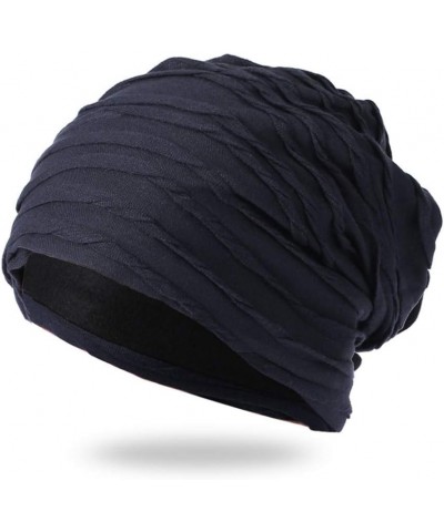 Hedging Hat Cap Hat Confinement Pile All- Plus Warm Cold Hat Knitted Velvet Baseball Caps Hat for Women Summer Navy-c $11.27 ...