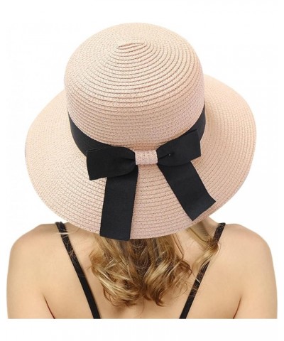 Womens Summer Baseball Hat Outdoor Wide Foldable Ponytail Mesh Sun Visor Cap with Removable Women Summer Hats 8-pink $11.95 S...