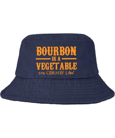 Bucket Hat Bourbon is A Vegetable 51% Corn by Law Bucket Hat for Womens Denim Fishing Hat Funny Bucket Hat Navy $11.17 Bucket...