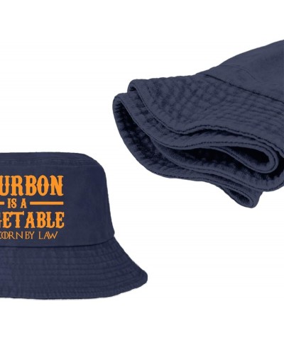 Bucket Hat Bourbon is A Vegetable 51% Corn by Law Bucket Hat for Womens Denim Fishing Hat Funny Bucket Hat Navy $11.17 Bucket...