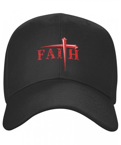 Baseball Cap for Men Women Adjustable Classic Dad Hat Trucker Cap for Running Outdoor Activities Snapback Hat Jesus Christ Fa...