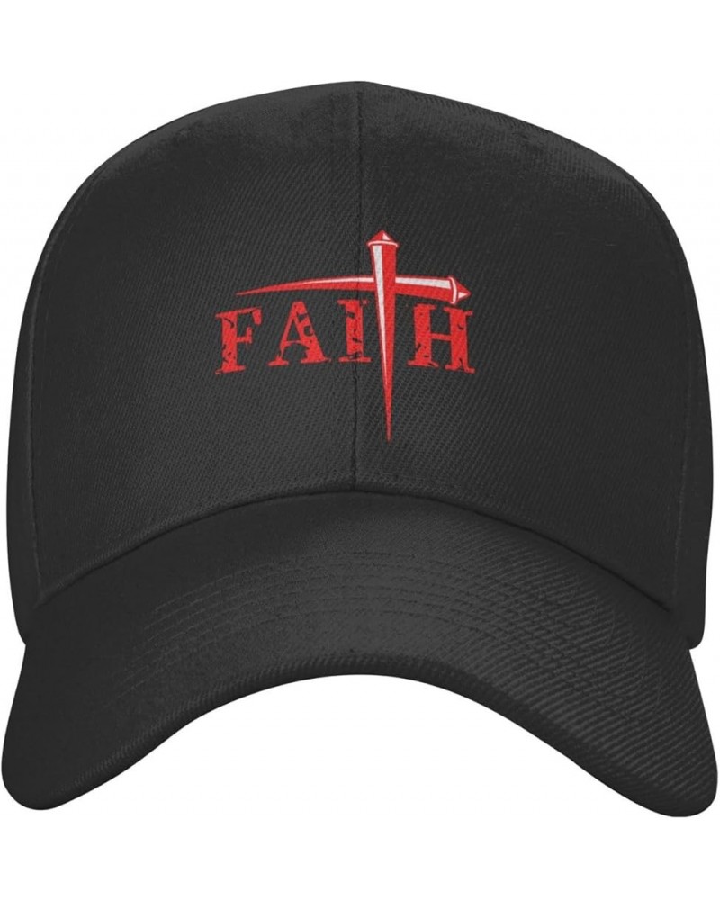 Baseball Cap for Men Women Adjustable Classic Dad Hat Trucker Cap for Running Outdoor Activities Snapback Hat Jesus Christ Fa...