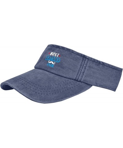 Best dad Ever Caps Visor Hats for Teens Sun Visors Packable Sports Visor Cap Navy $10.38 Visors