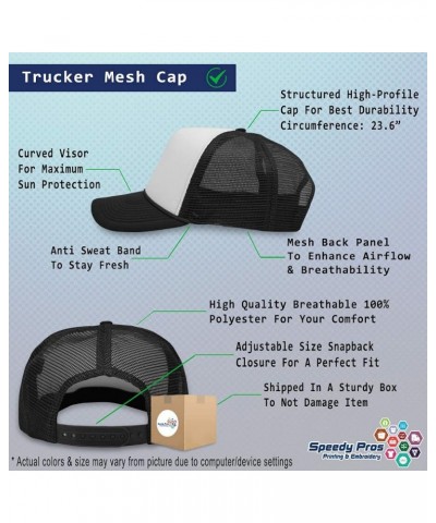 Trucker Hat If Camping Can't Fix It's A Very Serious Problem Problem Polyester Black Personalized Text Here $12.00 Baseball Caps