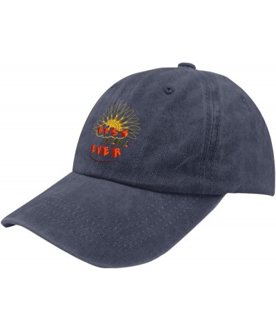 Cool Hats for Men Sunflower Gym Hats for Men's Tennis Hats Breathable Best Nana Ever Sun Visor Hat Navy Blue $9.53 Visors