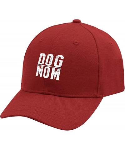 Cowgirl hat Ink Dog mom Running hat mom hat Gifts for Mom Hiking Caps Red $9.35 Baseball Caps