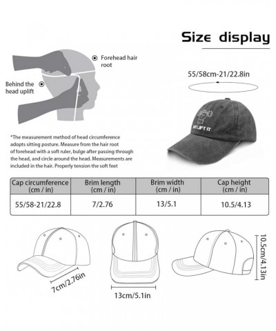 Mens Ball Caps Bulldog Tennis Caps for Women's Beach Baseball Hat Trendy justt Lift it Sun Visor Hat Pigment Black $8.69 Visors