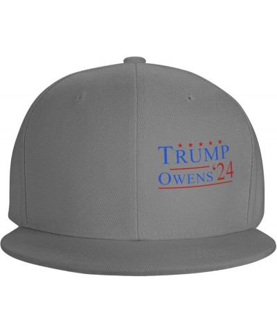 Unisex Baseball Caps Trump & Owens 2024 Vintage Dad Hat Adjustable Casquette Cap,Black Gray $10.27 Baseball Caps