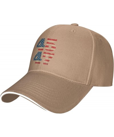 Trump 2024 45 47 Vintage American Flag Trump 2024 Retro Baseball Cap Women Cowboy Hat Trucker Hat Men Dad Hat Black Natural $...