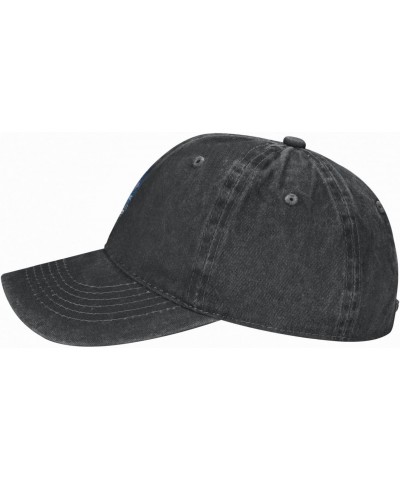 Corpse Bride Denim Baseball Cap Adjustable Outdoor Sun Hat for Mens Womens, Black $10.59 Baseball Caps