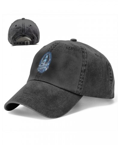 Corpse Bride Denim Baseball Cap Adjustable Outdoor Sun Hat for Mens Womens, Black $10.59 Baseball Caps