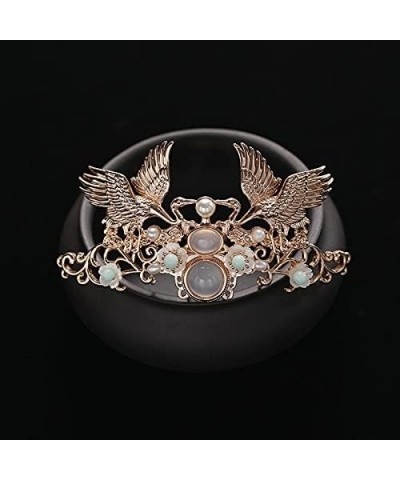 hair jewelry crown tiaras for women Ancient Style Flying Hair Crown Hairpin Headdress Bird Tiaras Hair Jewelry Classical Hanf...