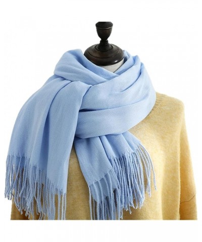 Scarf Gift Scarf Autumn Winter Scarf for Women Warm Imitation Cashmere Shawl Fall Warm Scarf Shawl (Color : Q, Size : 70 * 18...