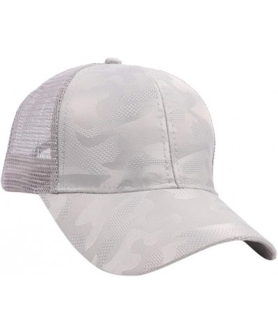 Hoop Head Hat Women Men Breathable Beach Baseball Cap Sun Hat Silver $6.97 Sun Hats