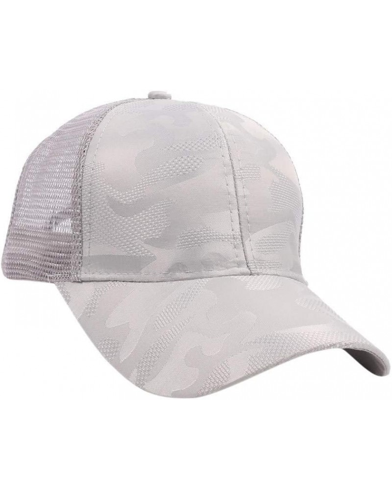 Hoop Head Hat Women Men Breathable Beach Baseball Cap Sun Hat Silver $6.97 Sun Hats