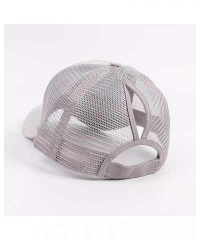 Hoop Head Hat Women Men Breathable Beach Baseball Cap Sun Hat Silver $6.97 Sun Hats