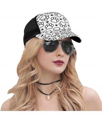 Cute Dog Curved Brim Mesh Baseball Cap Casual Sun Hat All Seasons for Unisex S $9.11 Baseball Caps