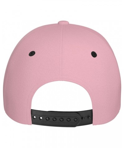 Solid Color Pink Fashionable Sports Baseball Cap with Stable Structure and Good Sunshade Effect Suitable for Sports Outdoor a...