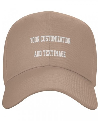 Customized Hat, Customized Unique Hat, Sun Hat, Duck Tongue Hat, Your Own Classic Men Women Trucker Hat Natural $9.53 Basebal...