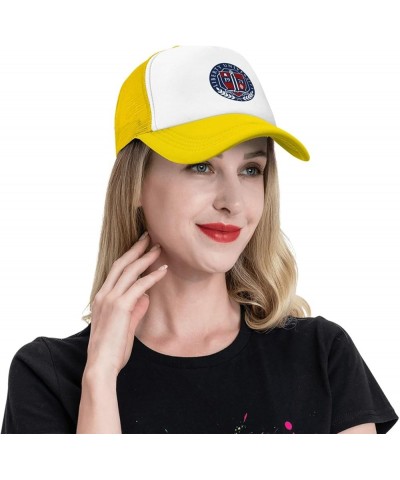 Liberty University Trucker Hats for Both Men and Women - Mesh Baseball Snapback Hats Yellow $11.07 Baseball Caps