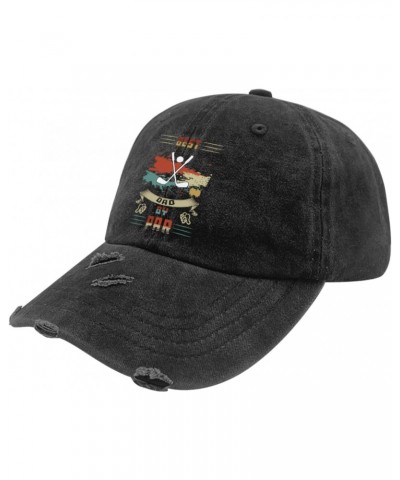 Best Dad by Par Hat for Men Washed Distressed Baseball Caps Low Profile Washed Hiking Hat Quick Dry $14.15 Baseball Caps