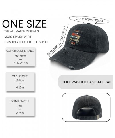 Best Dad by Par Hat for Men Washed Distressed Baseball Caps Low Profile Washed Hiking Hat Quick Dry $14.15 Baseball Caps