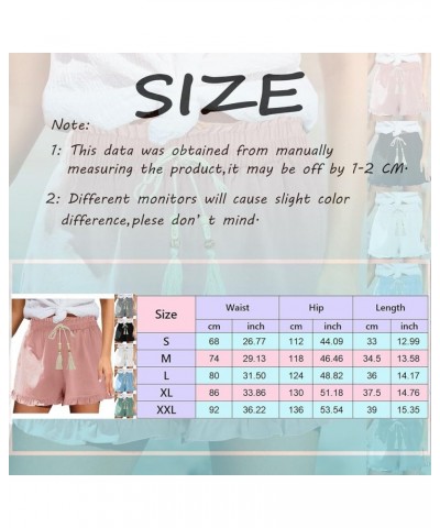 Askedwayu Women's Straight Leg Casual Pants High Waist Sports Loose Shorts Casual Fashion Pants Pyjama Shorts Women Black-c $...