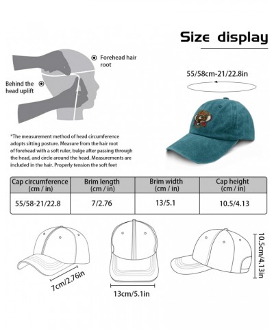 Womens Golf Hat Eagle Golf Caps for Men's Hats Quick Dry Love Eagless Baseball Cap Women Cyan Blue $8.62 Visors