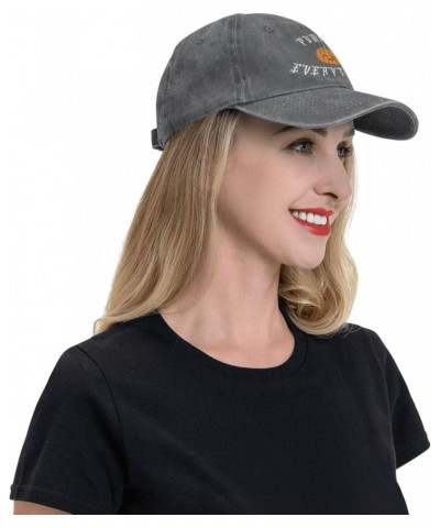 Pumpkin Happy Halloween-Everything Hat Men Women Baseball Cap Adjustable Trucker Hat Cowboy Hat Deep Heather $11.86 Cowboy Hats