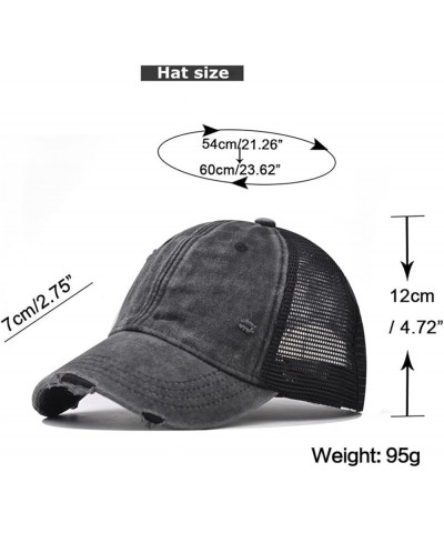 Men Ladies Hat Fashion Baseball Cap Denim Buckle Outdoor Sunscreen Sunshade Hat Low Hats Navy $8.54 Sun Hats