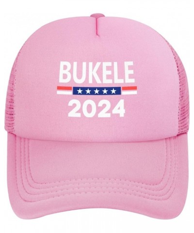 Nayib Bukele 2024 Gifts Trucker Hat Women Mesh Baseball Cap Cowboy Hat Men Dad Hat Adjustable Hat Snapback Hat Black Pink $10...