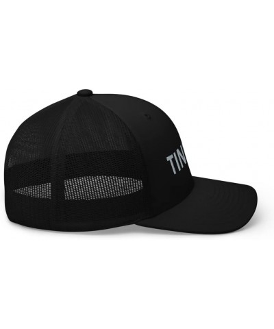 Tinfoil Hat - Trucker Cap Black $15.75 Baseball Caps