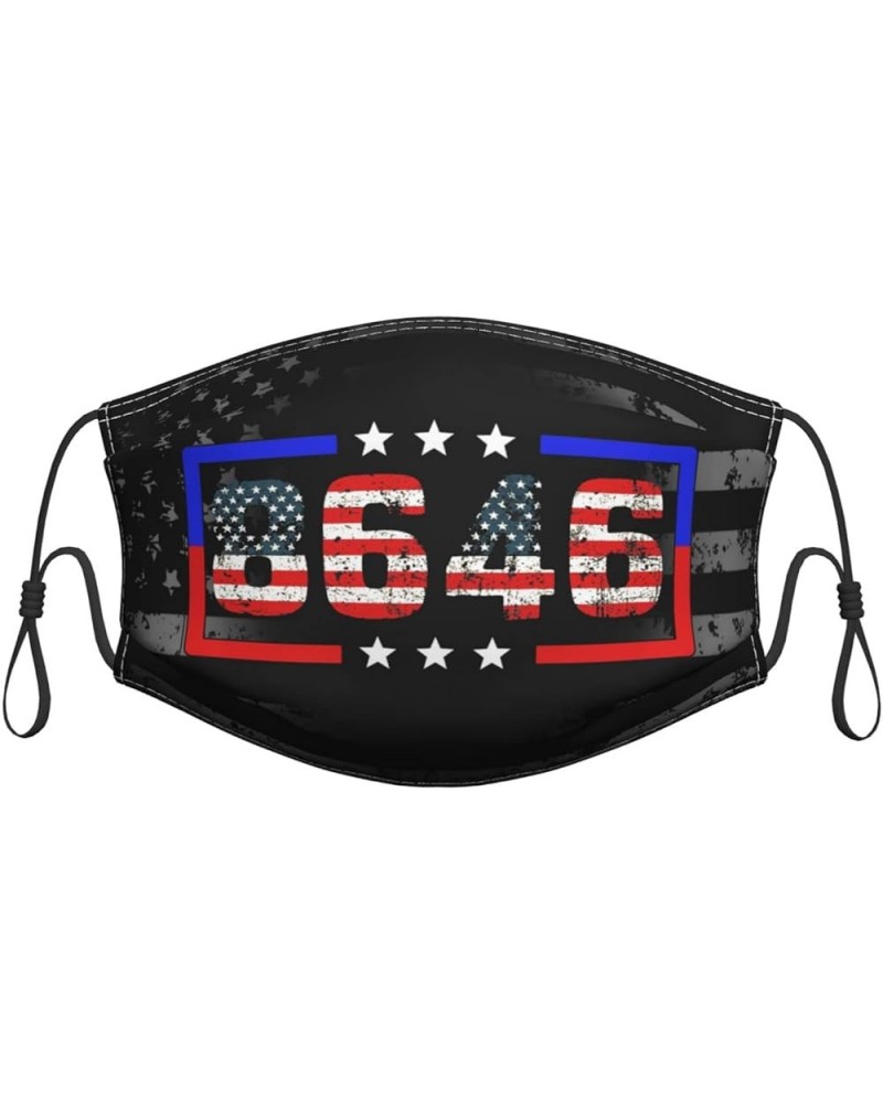 Face Mask 8646 Impeach Biden Dust Mask Breathable Adjustable Reusable Windproof Cover Black $9.76 Balaclavas