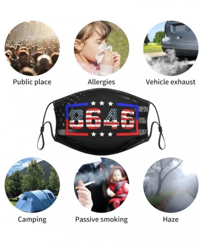 Face Mask 8646 Impeach Biden Dust Mask Breathable Adjustable Reusable Windproof Cover Black $9.76 Balaclavas