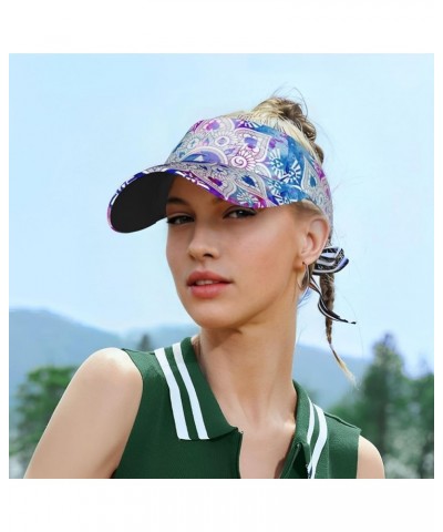 Sun Hats for Women and Men Fashionable Empty Top Baseball Cap Sun Visor Hat Style (608) $9.99 Visors