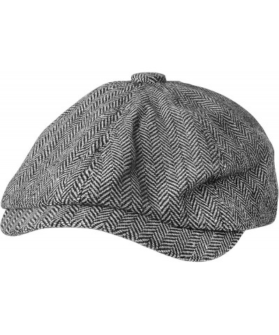 Newsboy Hats for Women British Style Classic Retro Newsboy Caps Universal Leisure Sports Sun Shade Octagonal Hat Coffee $16.2...