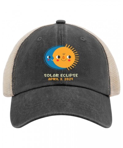 Total Solar Eclipse 2024 Golf Hat Mens Trucker Hat AllBlack Womens Baseball Caps Gifts for Grandpa Running Hats $10.25 Baseba...