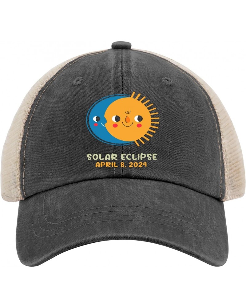 Total Solar Eclipse 2024 Golf Hat Mens Trucker Hat AllBlack Womens Baseball Caps Gifts for Grandpa Running Hats $10.25 Baseba...