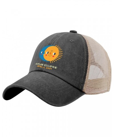 Total Solar Eclipse 2024 Golf Hat Mens Trucker Hat AllBlack Womens Baseball Caps Gifts for Grandpa Running Hats $10.25 Baseba...