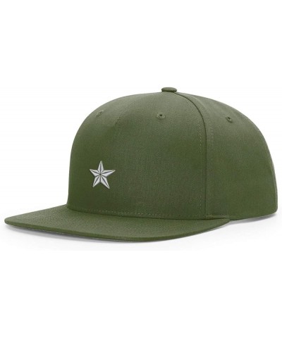 Army O-7 Brigadier General Rank Embroidered Richardson Hat 255 Pinch Front Olive $18.54 Baseball Caps