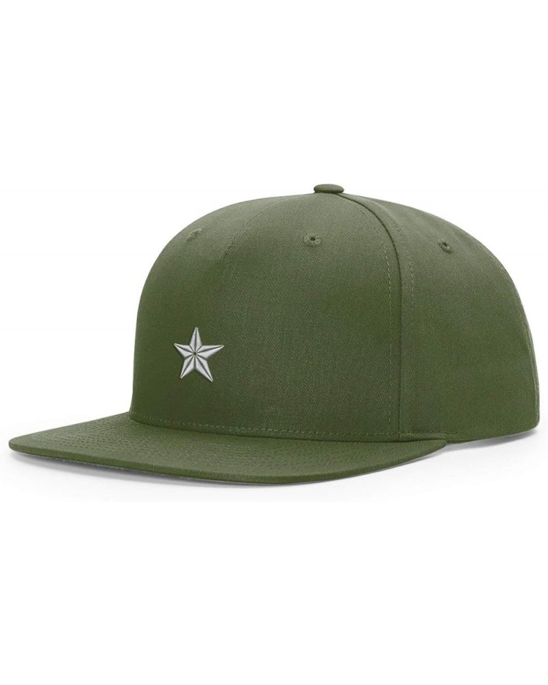 Army O-7 Brigadier General Rank Embroidered Richardson Hat 255 Pinch Front Olive $18.54 Baseball Caps