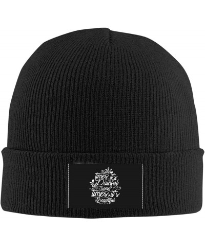 New Year Beanie Hat for Men Women Soft Cozy Skull Cap Winter Warm Knit Hats Black $9.10 Skullies & Beanies